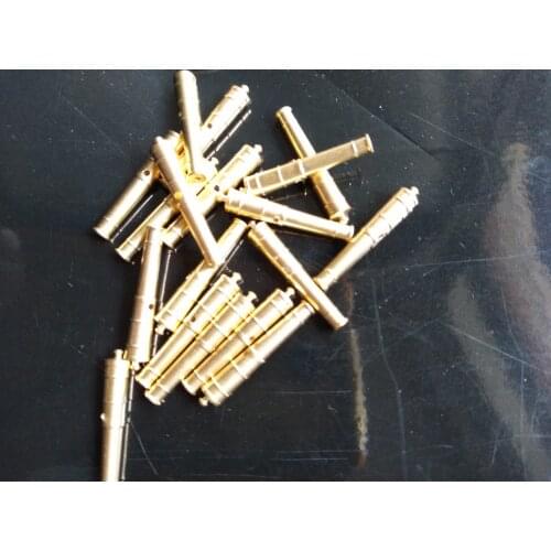 10 pcs/lot CNC brass kits Size diam 5x 26mm brass cannons ships Accessories