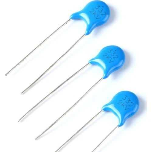 15Values*20Pcs Capacitor Set High Voltage Ceramic Capacitors Assortment Assorted Kit Box 1nF 2.2nF 10nF 22nF 0.47nF 0.56nF-10nF