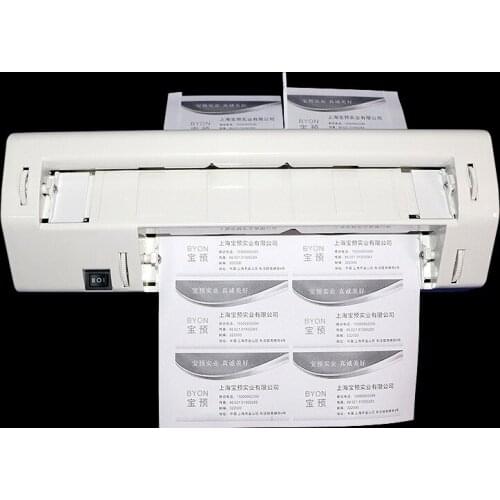 Automatic Cutting Machine Electric Business Card Cut Paper Cutter Heavy Fine-Tuning Electric Business Card Cutting Machine Fully