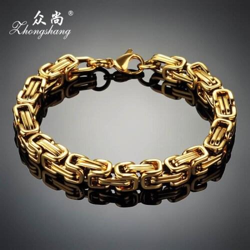 Titanium Steel Bracelet for Men and Women Snap Jewelry Stainless Chain Bracelets & Bangles Charm Male & Female Best Lover Gift