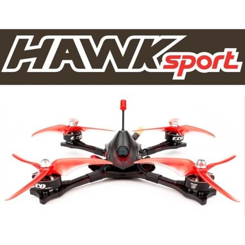 EMAX Hawk Sport 5 FPV Drone F4 MATEKF405 Flight Controller ECO 2207 Motor 35A 4in1 ESC CADDX Micro F2 Camera PNP BNF Version