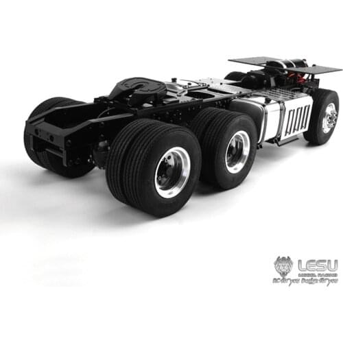 1/14 truck Benz Actros 3363 1851 full drive 6X6 tractor metal chassis frame high torque model LS-20130016-B RCLESU Tamiya