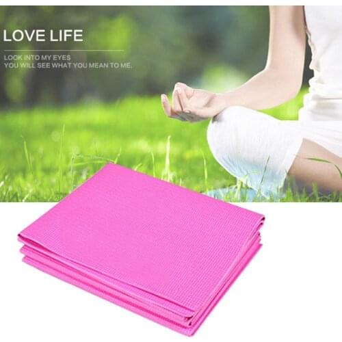 Yoga Mat Anti-Slip Sport Fitness Mat Comfort Foam Yoga Mat Voor Oefening Pilates Outdoor Indoor Training Gym Exercise Fitness
