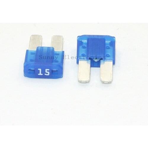 Micro2 10 PK ATR 15A AMP FUSE FUSES BLADE MICRO 2 LEG for New ford/fox /mondeo /Dodge/JEEP