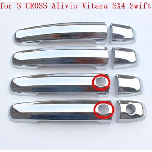 High quality abs chromed door cover for 2011-2015 chevrolet aveo cruze car, styling