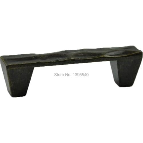 New 64mm Antique Cabinet Knobs Zinc Alloy Bronze Eur-Style Furniture Handle Vintage Closet Hnadle Drawer Cupboard Knob Bar Pulls