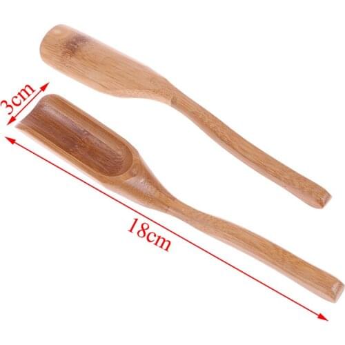 New Chinese Bamboo Tea Scoop Tea Coffee Tea Leaves Chooser Holder Honey Sauce Spoon Shovel Matcha Powder Teaspoon Scoop Tool