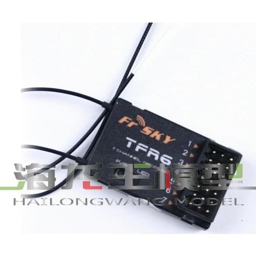 Original 1pcs New 100% Original FrSky 2.4G 7channels receiver TFR6/TFR6A For Futaba