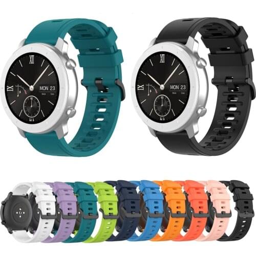 Strap for Amazfit Bip / GTS 2 Band for Amazfit Bip Lite Smartwatch GTR 42mm Correa 20mm Watch Strap Replacement Wristband