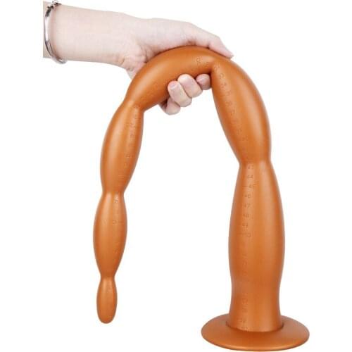 Super long big anal sex beads dildo butt plug prostate massage anus dilator vagina masturbation Sex shop adult sex toys for man
