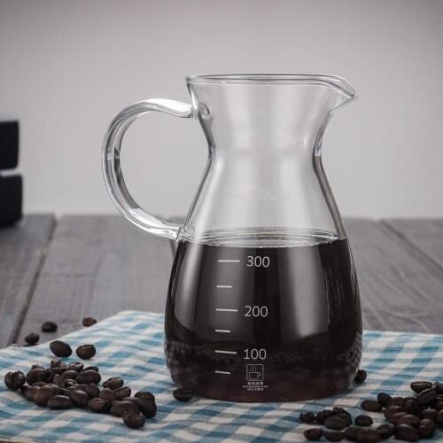 Heat resistant glass coffee cup glass sharing kettle glass coffee pot Coffee Pots Coffeeware coffee brewer