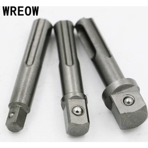 3PCS SDS Drill Chuck Adapter 1/4 3/8 1/2 Power Hammer Extension Socket Driver Multitool Air Power Tool for Woodworking Replace