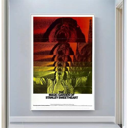 V2008 The Magic Garden of Stanley Sweetheart (2) Vintage Classic Movie Wall Silk Cloth HD Poster Art Home Decoration Gift
