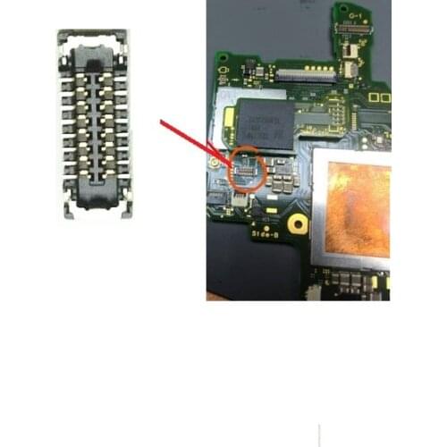 10pcs/lot Original New For Nintendo Switch Memory Micro SD/TF Card Reader FPC Connector Contact on motherboard 16pin