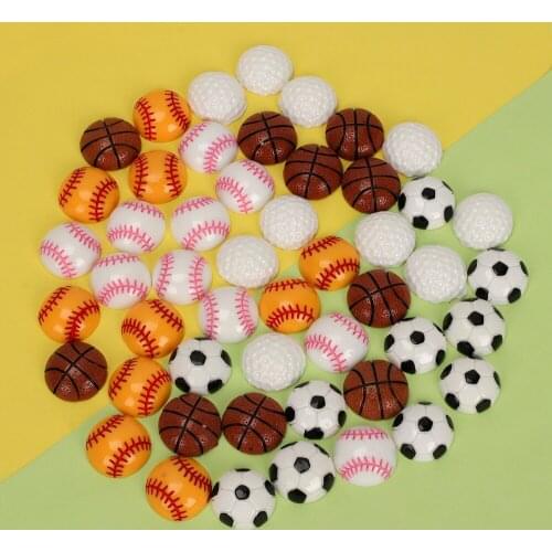 10pcs Planar Resin Flatback Semi-circular Ball Shape Craft Jewelry Accessories Diy Handicrafts Supplies Hair Bows Clothes Decor