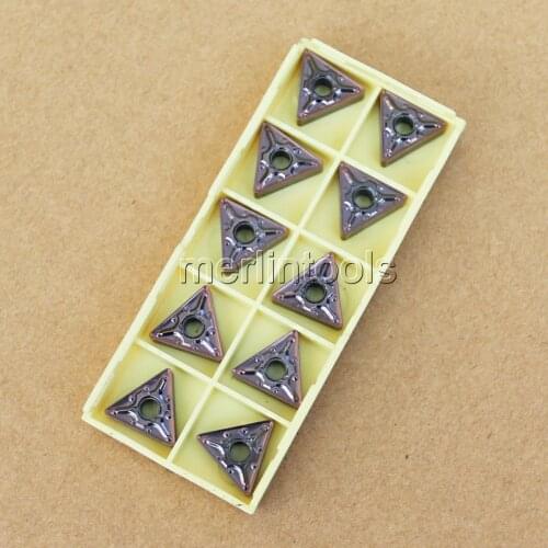 10pcs TNMG160408-MA VP15TF Carbide Inserts