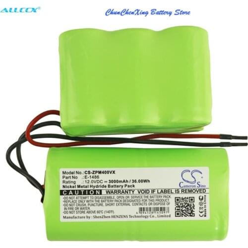 Cameron Sino 3000mAh Battery E-1486 for ZEPTER PWC-400,Turbohandy 2 in 1