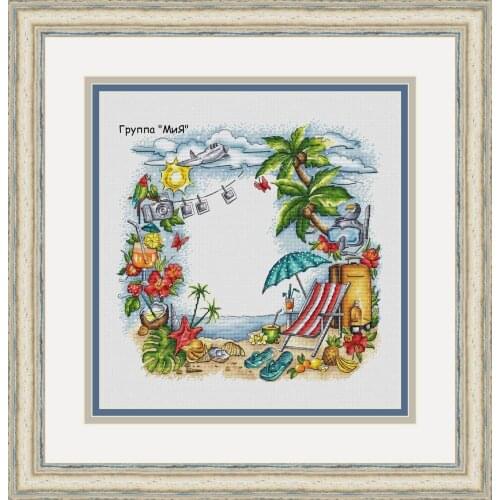 ZZ1722 DIY Homefun Cross Stitch Kit Packages Counted Cross-Stitching Kits New NOT PRINTED Cross stich Painting Christmas Wreath