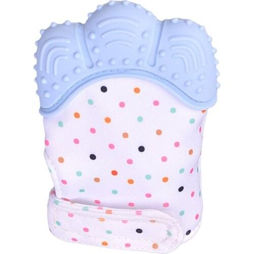 Baby Gloves Teether, Childrens Silicone Molar, Baby Chew-proof Toys, Maternal and Child Products