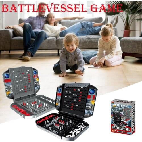 Sea Battle Vessel Game for Kid Traditional Strategy Board Games / Battleships Funny Parent-child Interactive Educational toys