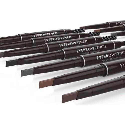 Fine Triangle Eyebrow Pencil Precise Brow Definer Long Lasting Waterproof Blonde Brown Eye Brow Makeup 5 Colors