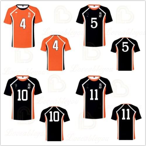 New Anime Haikyuu!! Volleyball Youth Cosplay 3D Digital Printing Casual Sports Unisex Summer Short-sleeved T-shirt