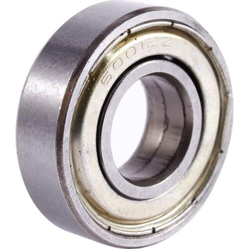 6001ZZ Double Shielded Deep Groove Ball Bearings 28mm x 12mm x 8mm