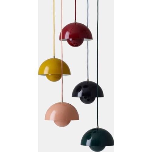 Modern Pendant Lights Nordic Flowerpot LED Hanging Lamp Living Room Dining Room Decor Pendant Lamp Indoor LED Lighting Fixtures