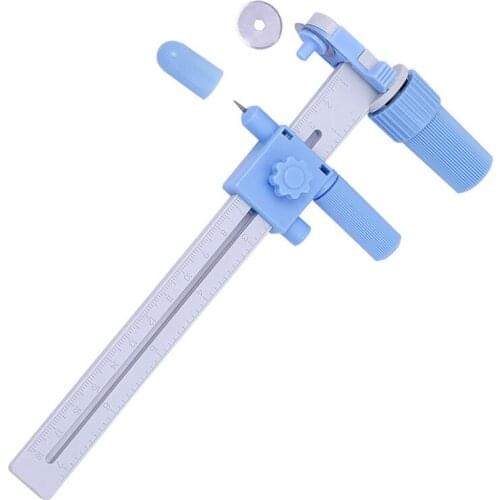 Rotary Compass Cutter Cutting Cut Circles with Blades Tool Circles Round Cutter for Paper Leather Quilting Cutter Tools 20-160mm