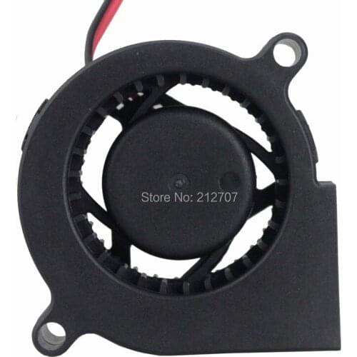 10Pieces Gdstime 5020 5V 2Pin 50x20mm Small Brushless DC Computer PC Cooling Blower Fan