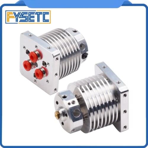 3D Printer Multi-extrusion 3 In 1 Out Hotend Extruder Full kit Multi Color nozzel Hot End 0.4mm/1.75mm Filament for PLA ABS