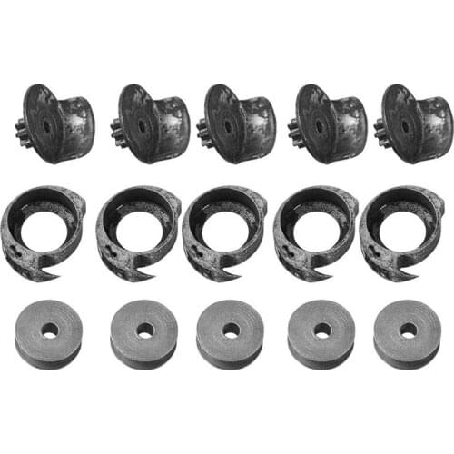 5 Sets/Lot New Full Set Of Spool Shuttle Bobbin Pitman Rod for Shoe Sewing Mending Repair Machine Parts