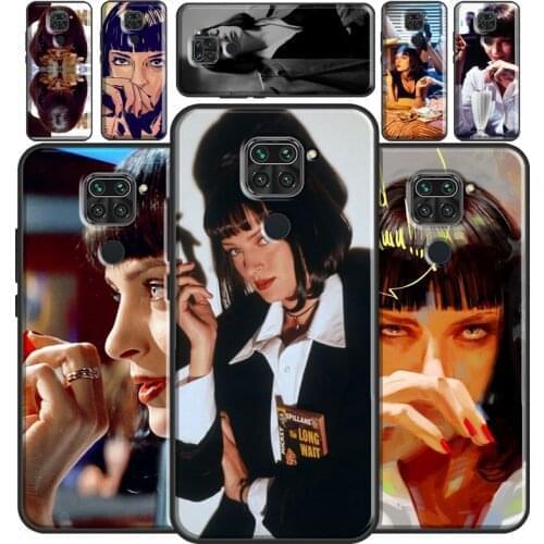 Mia wallace Pulp Fiction For Xiaomi Redmi 9 9C 8 A K30 Ultra Case For Redmi Note 9 Pro Note 7 8Pro 8T 9S Cover
