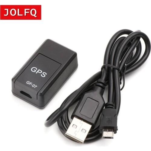 Black Ultra Mini GF-07 GPS Long Standby Magnetic SOS Tracking Device For Vehicle/Car/Person Location Tracker Locator System