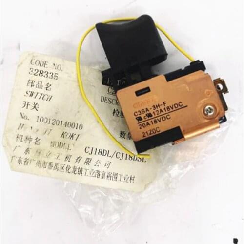 DC-SPEED CONTROL SWITCH 328335 For Hitachi CJ18DSL CJ18DMR CJ18DL CJ14DSL CJ14DMR CJ14DL