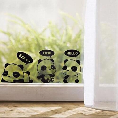 DIY Cartoon Animal Cute Kitten Bear Switch Sticker Wall Sticker Decal Home Decoration Bedroom Decoration Room Decoration