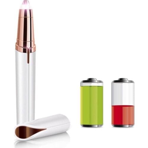 Eyebrow Hair Remover Electric Facial Hair Trimmer Epilator Portable Hair Remover Painless Body Facial Hair Removal