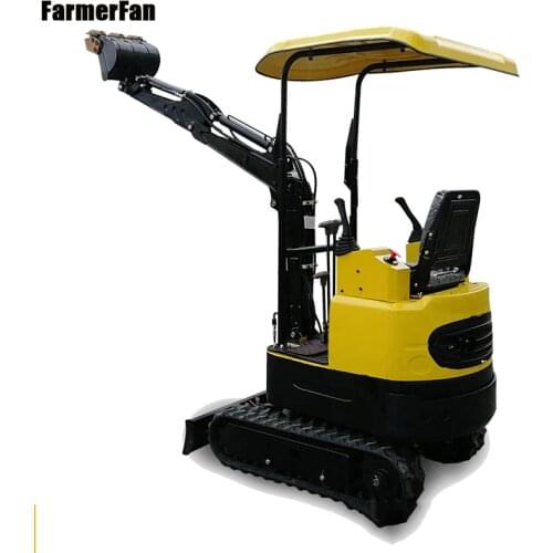 Crawler excavator pilot mini excavator price kv12 garden excavator for sale