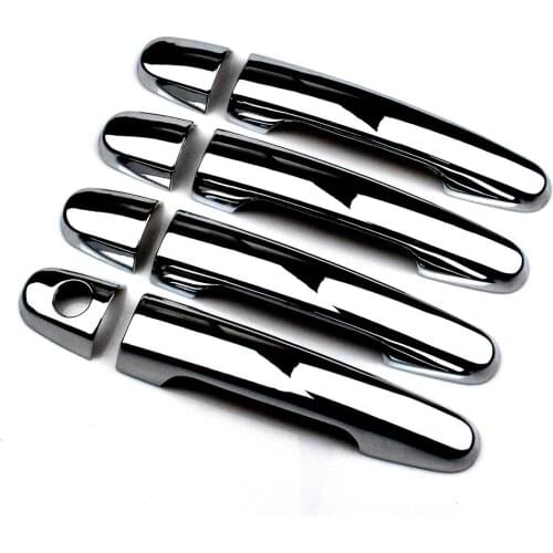 For TOYOTA HILUX VIGO SR5 MK6 PICKUP 2005-2014 Door Handle Cover Trim Chrome