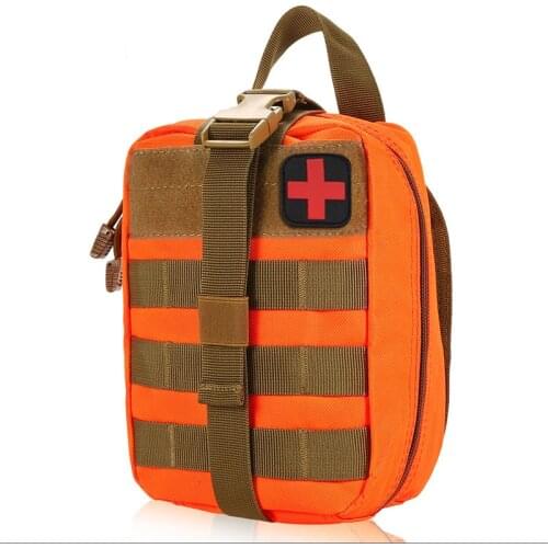 Hot Selling Tactical Medical First Aid Kit Waterproof Nylon Multifunctional Survival Bag for Outdoor