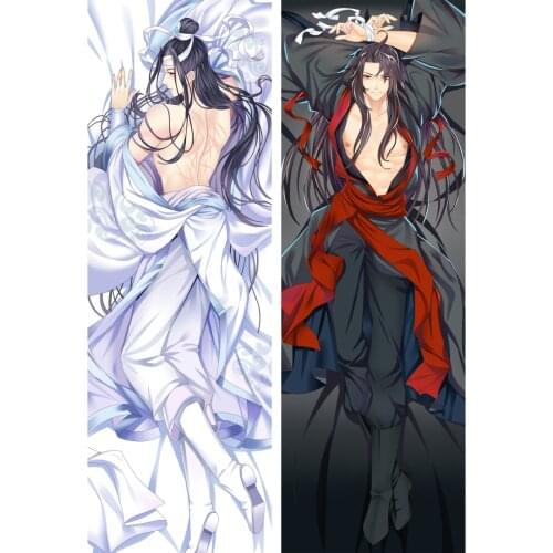 MODAOZUSHI Dakimakura Cover Double-Sided Bedroom Bedding Anime Pillow Case Hugging Fullbody Pillow Cover 50x150cm