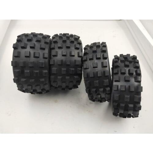 Giant grip tires Off-road tires Big tread tire skin for HPI BAJA 5B Rovan KM 5B SS
