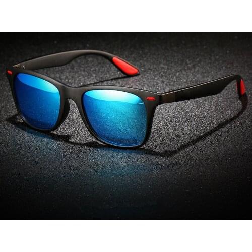 Polarized Sunglasses Men Women Driver Shades Male Vintage Sun Glasses Men Spuare Mirror Summer UV400 Eyewear Brand Design