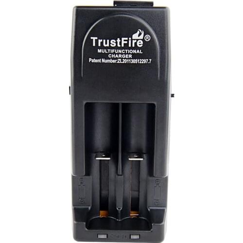 TrustFire TR-001 Lithium Battery Charger 18650 14500 16340 AC DC EU Plug 2 Slots 3.0 V And 4.2 V Li-Ion IMR LiFePO4 Cell Charger