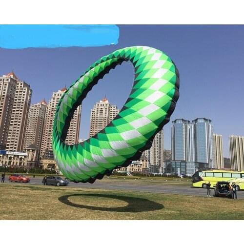 Rolling ground dragon swivel thorn ring kite pendant