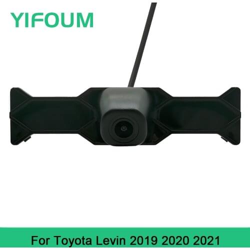 YIFOUM HD CCD Car Front View Parking Night Vision Positive Waterproof Logo Camera For Toyota Levin 2019 2020 2021