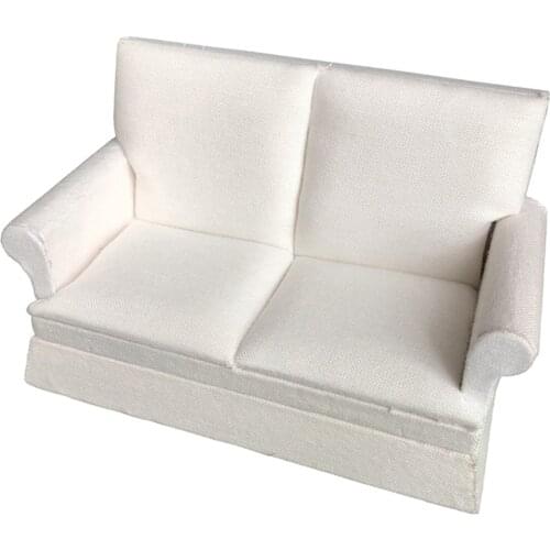 1:12 Miniature Doll House Sofa Bedroom Dollhouse Accessories Furniture