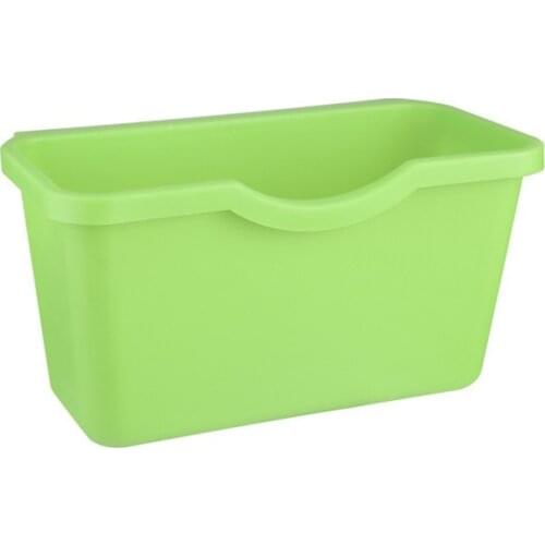 1PC Mini Hanging Trash Can Kitchen Cabinet Door Waste Bins Food Vegetable Garbage Storage Bucket Household Desktop Trash Bin