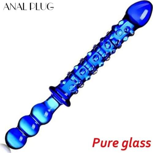 ANAL PLUG Glass Dildos Crystal Penis Women Glass Sex toys Hardcover Product Adult Sexy Products for Adults Couples Vaginal Anal