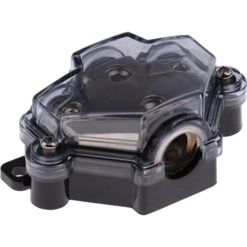 Car Audio Power/Ground Distribution Block -Resistant Housing 1 in 3 Out